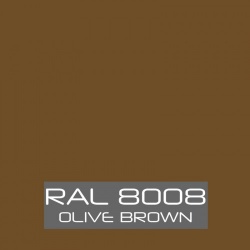RAL 8008 Olive Brown tinned Paint